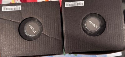 2 Pack AMD Wraith Stealth Socket AM4 Cooler w/Aluminum Heatsink-712-000075 Rev:E