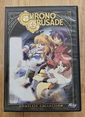 Chrono Crusade Complete Collection DVD 5 Disc Set 24 Episodes 