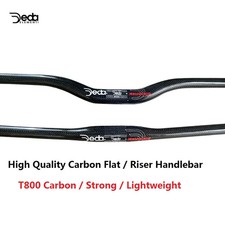 Manubrio in carbonio MTB Flat/Riser Bar 31,8*600-760mm 3K lucido mountain bike ricambi