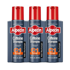 Alpecin C1 Caffeine Shampoo 8.45 oz Pack of 3 Promotes Hair Growth  Thickness