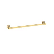 Towel Bar 24" - Brushed Bronze Modern Square Post Design D444562BB