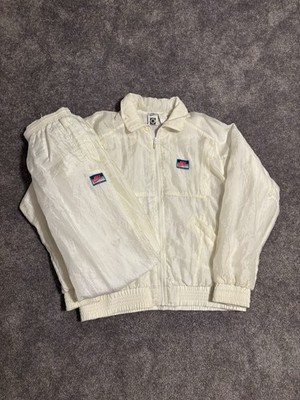 Vintage 80s/90s NIKE Tennis Challenge Court Andre Agassi Jacket And Pants Large
