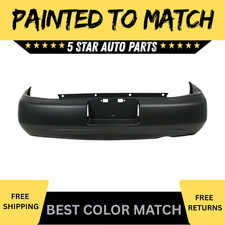 Painted To Match For 2000-2001 Nissan Altima Rear Bumper