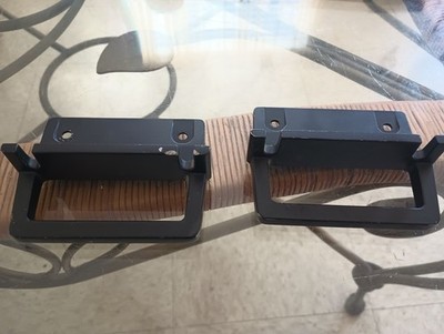 Sansui steel OEM rack handles. Fits AU TU-117 217 317 and more. | eBay