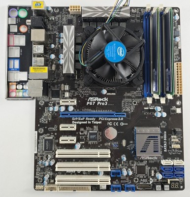 Intel Core i5 2500K + ASRock P67 Pro3 + 8GB DDR3 + CPU Kühler #Z146