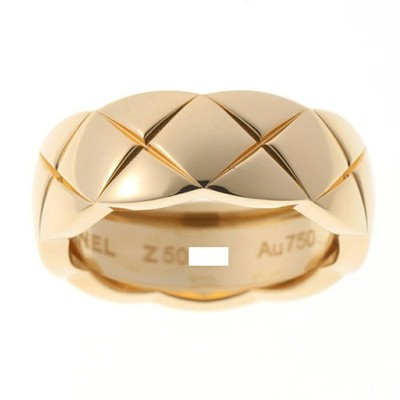 Chanel Coco Crush Collection Ring, Medium Model J10571, Au750 18KY