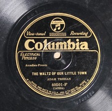 Adam Trehan - The Waltz Of Our Little Town - COLUMBIA 40501-F V+