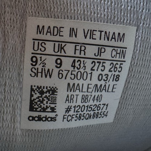 Adidas Originals Jeans White Green Trainers Size UK 9 Leather Sneakers - Picture 15 of 20