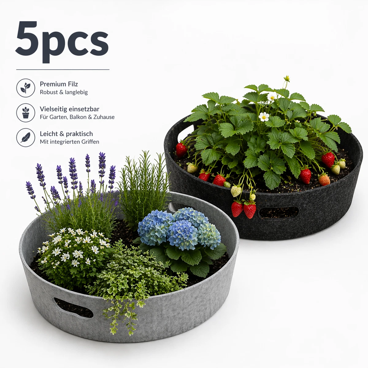 blumenkasten glasiert NEU !! Orig. ital. Blumenkasten mit Dekor 52 cm breit aus Terracotta, – La  Casa