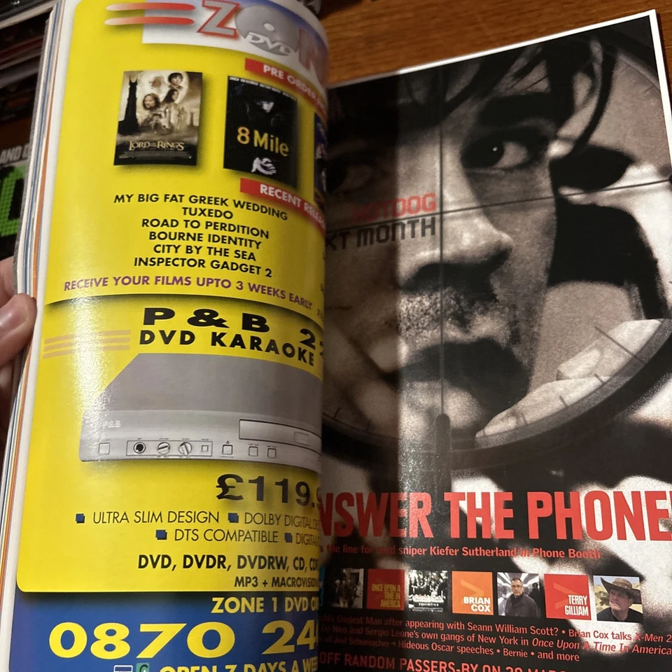 VTG 2003 Hotdog Magazine 34: The Matrix Reloaded Shannyn Sossamon & Sex Suicide Foto 4 de 4