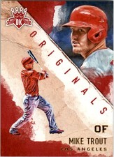 2017 Diamond Kings DK Originals #DO11 Mike Trout - BB