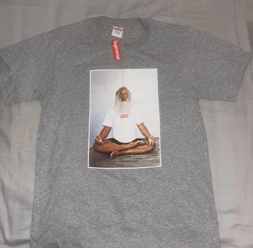 TEE SHIRT SUPREME RICK RUBIN GRIS TAILLE S FW21 SEMAINE 1 NEUF