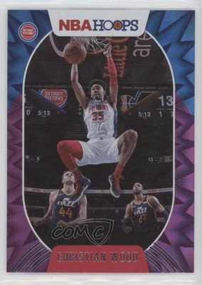 2020-21 Panini NBA Hoops Purple Explosion Christian Wood #25 0c2