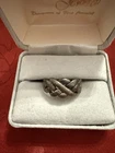Vintage Sterling Silver Band