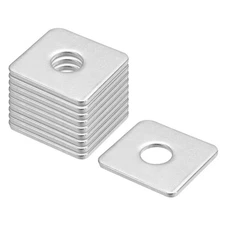 Square Washer, 30Pcs M10x30x30x3mm 304 Stainless Steel Square Plate Washers