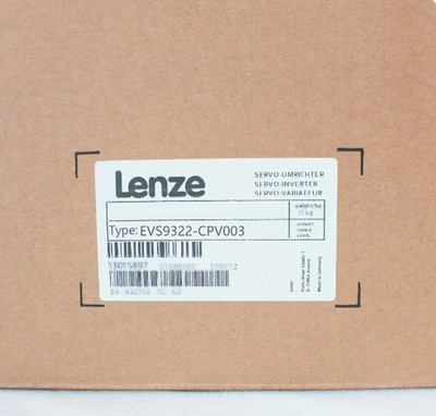 EVS9322-CPV003 1PCS NEU Lenze 9300 Vector Inverter EVS9322-CPV003
