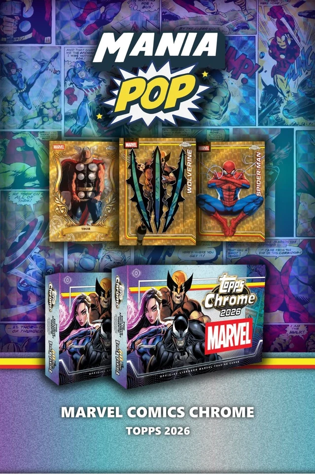 MARVEL CHROME | HOBBY BOXES | CLAIRE | RANDOM & PERSONALS