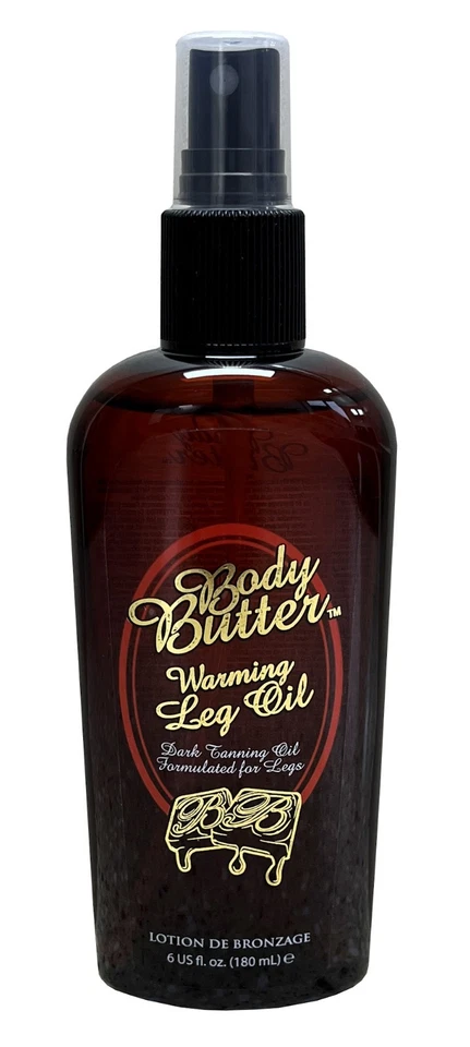 Body Butter WARMING LEG OIL Dark Tanning Oil Formulated 4 Legs Same Day Dispatch