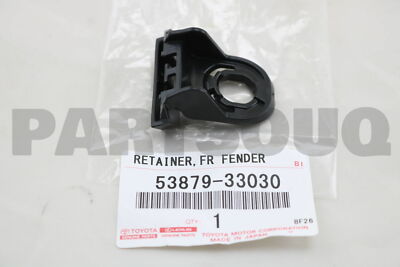 5387933030 Genuine Toyota RETAINER, FR FENDER 53879-33030 | eBay