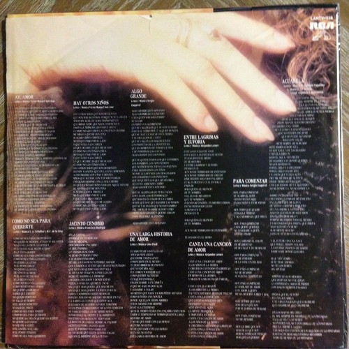 GUADALUPE PINEDA -PARA COMENZAR- 1988 MEXICAN LP + INSERT STILL IN SHRINK WRAP - Picture 4 of 6