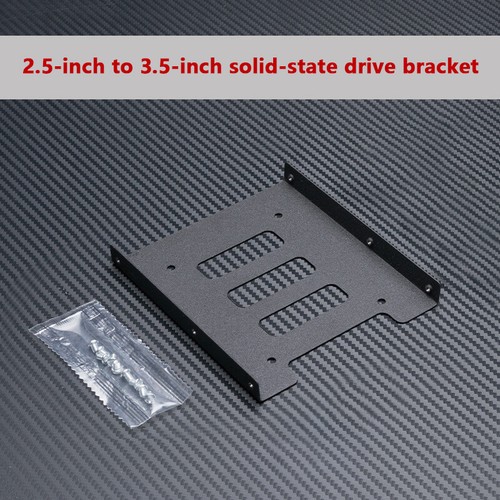 2.5" Skids For SSD To 3.5" Bay Caddy Tray Hard Drive HDD Metal Mounting Dock - Photo 6/13