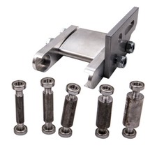 Steel Small Wheel Holder for 2x72" belt grinders & A Set of 5 Small Wheels