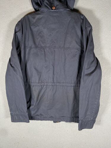 CPO Provisions Shipman Supply Zip Hooded Pullover Jacket Vented Navy Men’s L - Picture 8 of 11