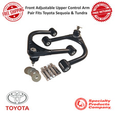 SPC 25490 Front Adjustable Upper Control Arm Pair Fits Toyota Sequoia & Tundra