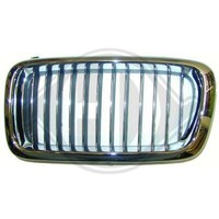 Diederichs KüHlergitter Links Passend FüR BMW 7Er E38 Chrom/Schwarz 1242041