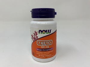 NOW-7-Keto-100-mg-Weight-Management-30-Veg-Capsules-SEALED