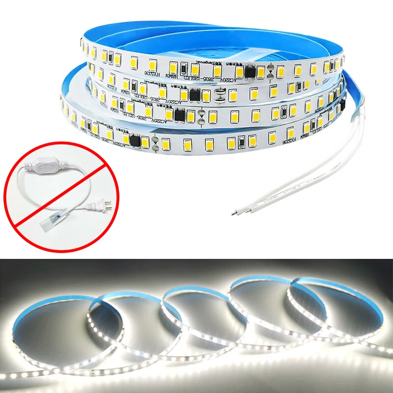 110V 220V LED Strip Lights LED Tape, No Transformer Needed, Natural White 4000K
Opens in a new windo