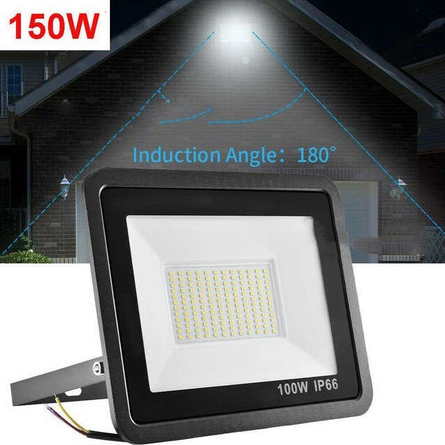150W LED Flutlicht Fluter Strahler Außen Scheinwerfer IP66 Kaltweiß Slim Outdoor 150W LED Flutlicht Fluter Strahler Außen Scheinwerfer IP66 Kaltweiß Slim Outdoor