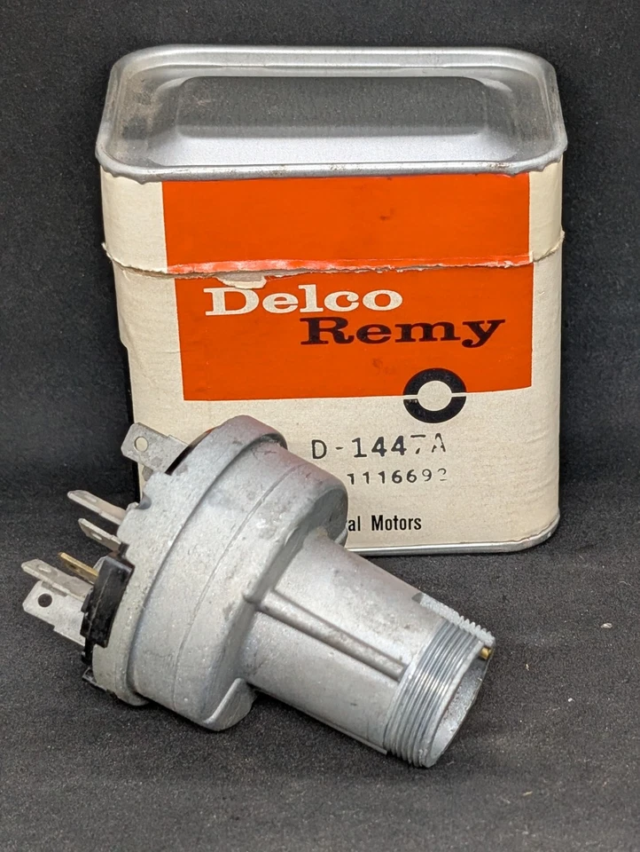 Nuevo de Lote Antiguo Pontiac Bonneville Grand Prix Catalina 1968 Interruptor de Encendido Ejecutivo D1447A Foto 3 de 4