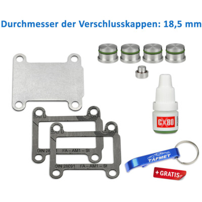 18,5 mm Drallklappen Reparatursatz für Opel Saab Fiat Alfa 1.9 CDTI TiD JTD