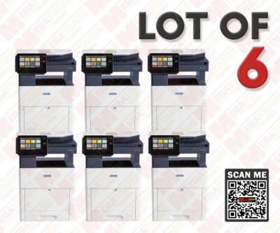 Xerox VersaLink C505S A4 Color MFP Printer Copier Scanner 45 PPM Lot of 6