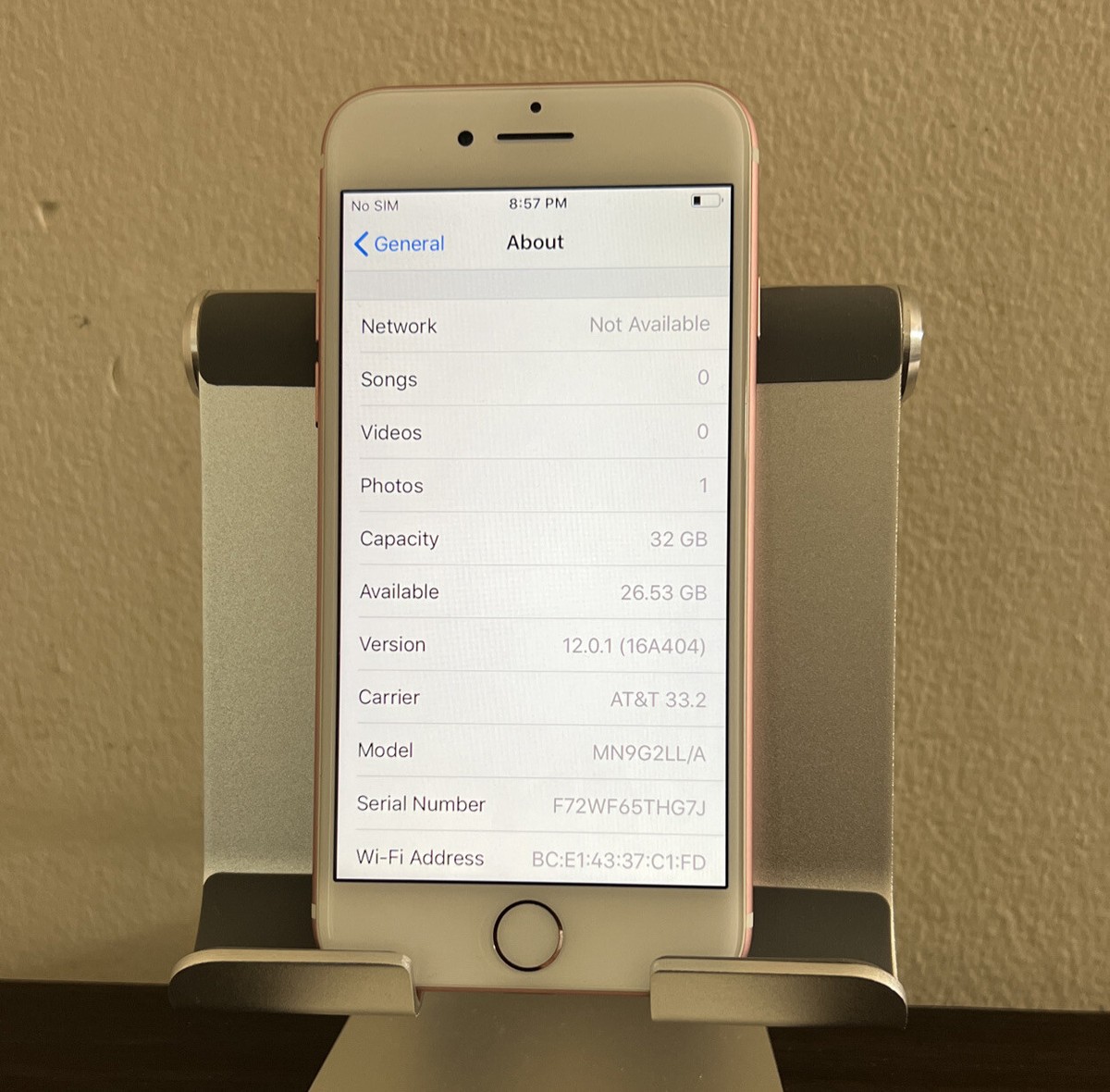 Apple iPhone 7 ピンク　本体 New OTHER