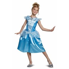 Disney Offizielles Classic Cinderella Kostüm Prinzessin Kleid Für Kinder Mädchen