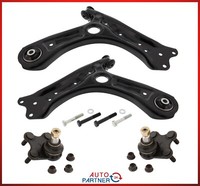 2X Querlenker + Traggelenk Vorne FüR Audi A1 Seat Ibiza 4 VW Polo 6R Skoda Fabia