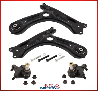 2x QUERLENKER + TRAGGELENK VORNE für AUDI A1 SEAT IBIZA 4 VW POLO 6R SKODA FABIA
