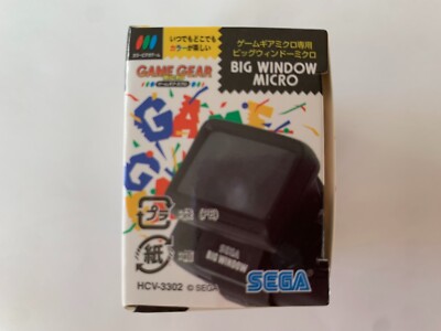 SEGA Big Window Micro Game Gear Micro HCV-3302 NEW Japan Free