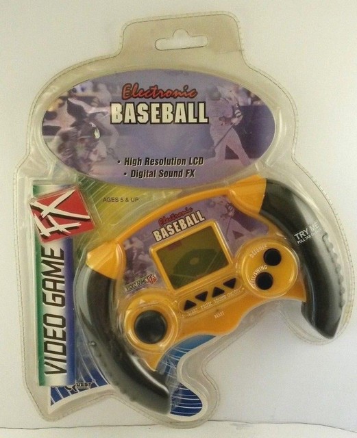 Toy Quest Handheld Baseball Electronic Video Game FX New and Sealed eBay