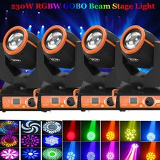8PCS 7R sharpy 230W Zoom Moving Head Beam Lights 8 16 Prism DMX DJ Stage Light