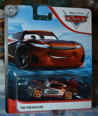 Disney Pixar Cars TIM TREADLESS SILVER COLLECTION Series NEW | eBay