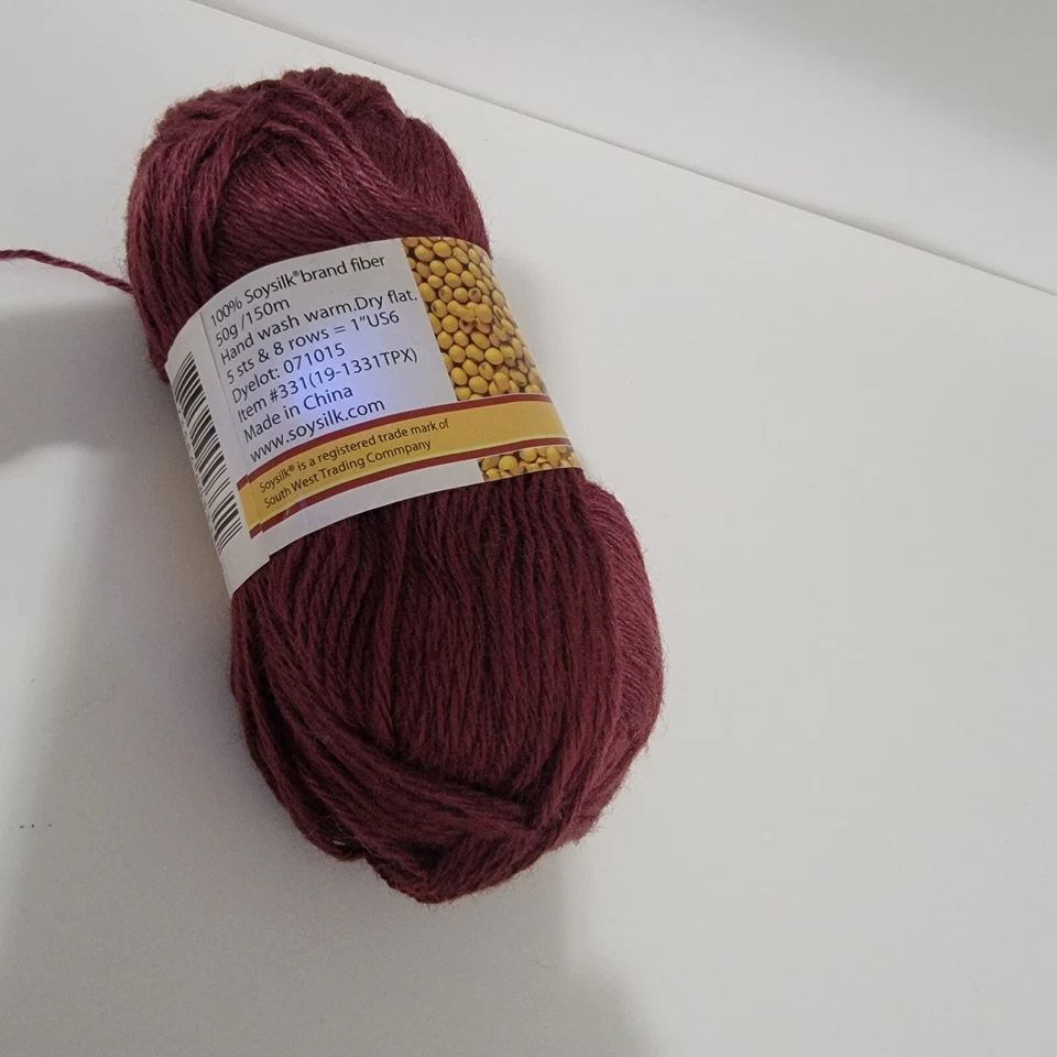 SWTC PURO - 100% hilo de soja 1 madeja Foto 4 de 4