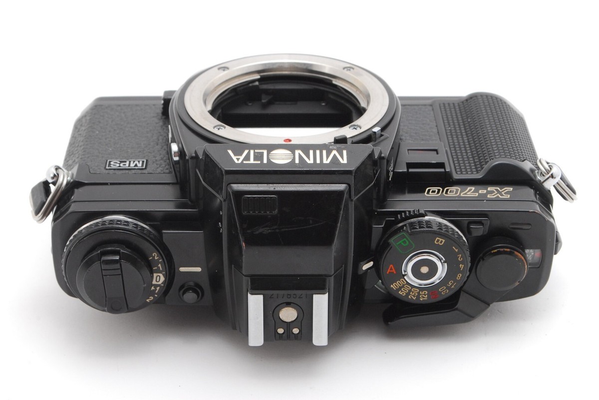 Exc5】Minolta X-700 SLR Film Camera MD Rokkor 50mm f/1.4