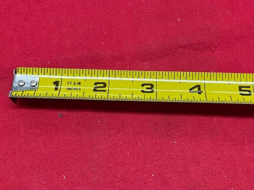 Lufkin Y16 Mezurlok Power Tape Yellow Clad 3/4" X 16' VINTAGE - Picture 3 of 5