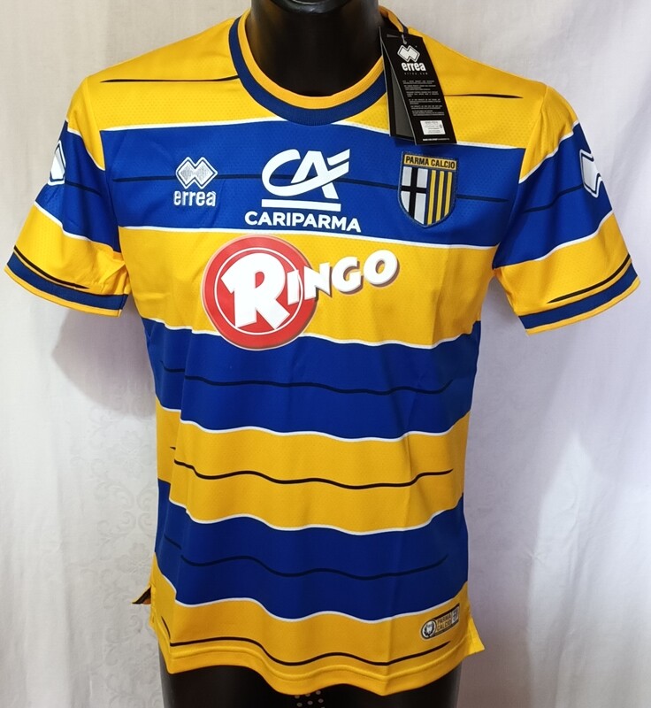 MAGLIA PARMA CALCIO 2017 2018 GIOVANILI ERREA' GIALLOBLU M/C M