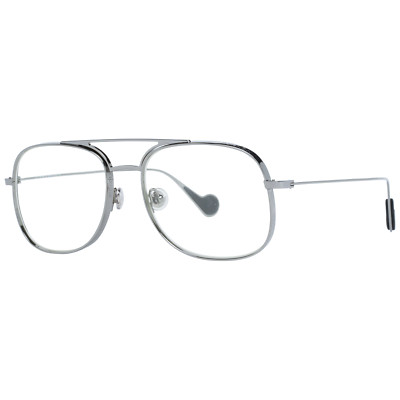 Moncler Brille Brillengestell ML0104 008 57mm Unisex Gunmetal Pilot-Aviator Metal