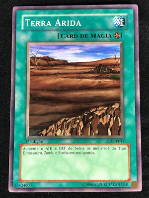 YUGIOH WASTELAND LDB-P047 1ST COMMON (NM) PORTUGESE-LOB