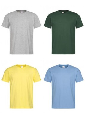 Stedman Herren T-Shirt Tee Shirts Basic Rundhals Top Kurzarm Oberteil Übergröße